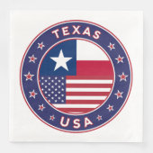 Texas Serviette (Vorderseite)