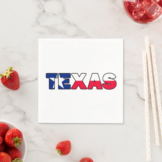 Texas Serviette (Beispiel)