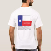 Texas-Sezession T-Shirt (Rückseite)