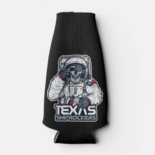 Texas ShipRockers Flasche Koozie Flaschenkühler (Vorderseite)