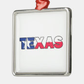 Texas Silbernes Ornament (Links)