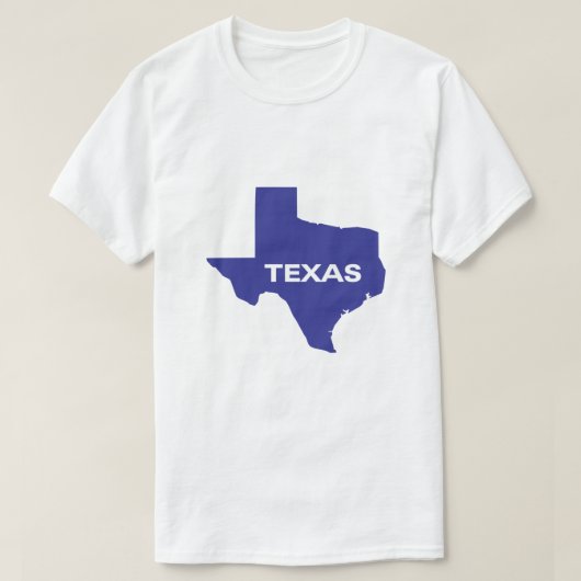 Texas-Silhouette T-Shirt (Design vorne)