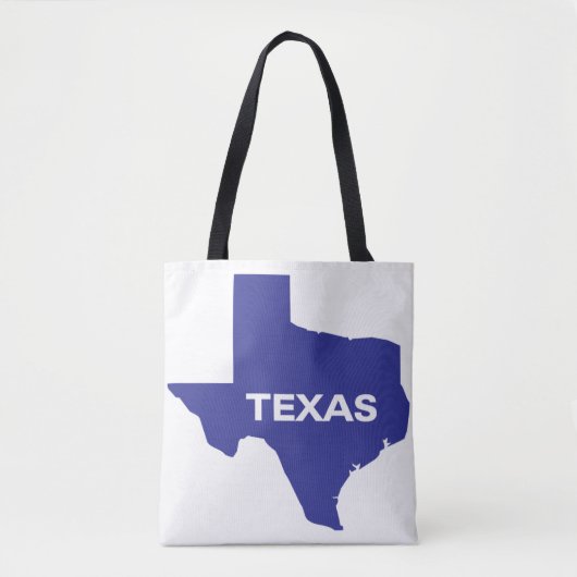 Texas-Silhouette Tasche (Vorderseite)