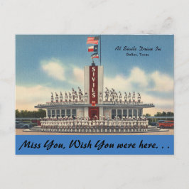 Texas, Sivils Drive In, Dallas Postkarte