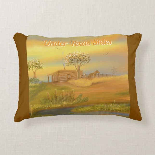 Texas Skies Accent Pillow Dekokissen (Vorderseite)