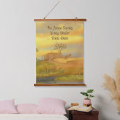 Texas Skies Personalisiert Tapestry Wandteppich Mit Holzrahmen (Schlafzimmer)