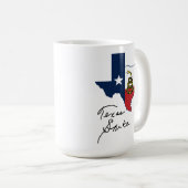 Texas Snake Flag Tasse (VorderseiteRechts)
