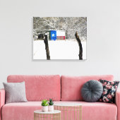 Texas Snow Leinwanddruck (Insitu (Wohnzimmer))