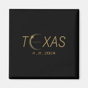 Texas Solar Eclipse 2024 Shirt Total Solar Eclipse Magnet