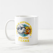 Texas Solar Eclipse Apr 8 2024 Sun gewinnt Mond Kaffeetasse (Links)