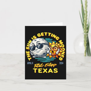 Texas Solar Eclipse Apr 8 2024 Sun gewinnt Mond Karte