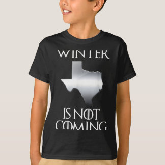 Texas Sommer Hitze Welle Winter kommt nicht Männer T-Shirt