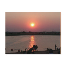 Texas Sonnenuntergang auf Lewisville Lake