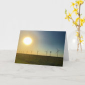 Texas-Sonnenunterganggrußkarte Karte (Gelbe Blume)