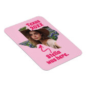 Texas Souvenir Individuelle Name, Foto und Jahr Magnet (Rechte Seite)