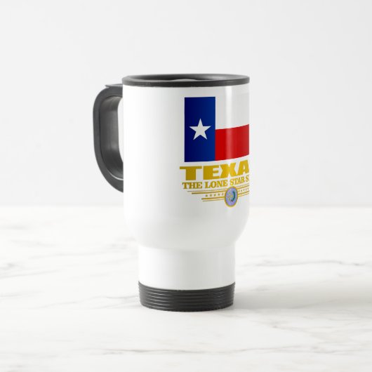 Texas (SP) Reisebecher (Vorderseite Links)