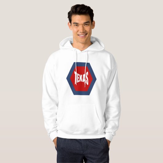 TEXAS-SPORT-KAPUZENPULLOVER HOODIE (Vorne ganz)