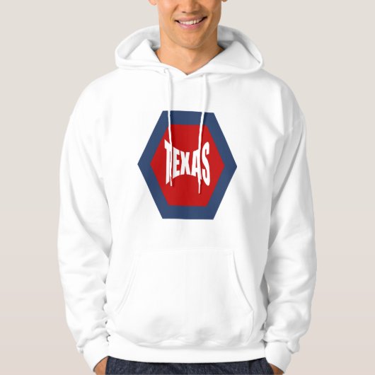TEXAS-SPORT-KAPUZENPULLOVER HOODIE (Vorderseite)