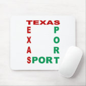 TEXAS-SPORT-MAUSEPPICH MOUSEPAD (Mit Mouse)