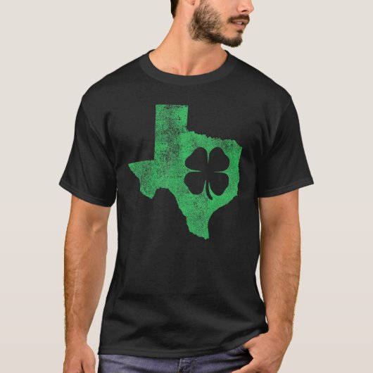 Texas St Patrick S Day Kleeblatt C Irish Paddy S T-Shirt (Vorderseite)