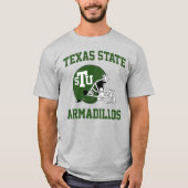 Texas Staat Armadillos T-Shirt (Vorderseite)