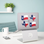 Texas Staat Aufkleber (Laptop auf Schreibtisch)