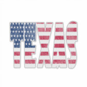 Texas-Staat Aufkleber (Vorderseite)