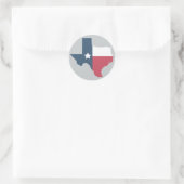 Texas Staat - Aufkleber für Flaggen (Tasche)