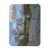 Texas Staat Blumen Bluebonnets Magnet (Vertikal)