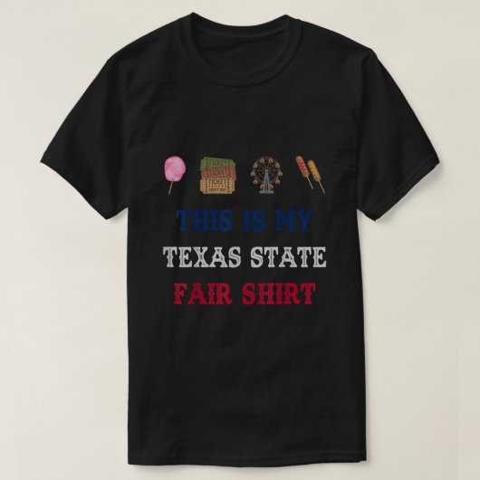 Texas Staat Fair Shirt (Design vorne)