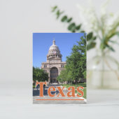 Texas Staat Hauptstadt Gebäude, Austin TX. Postkarte (Stehend Vorderseite)