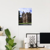 Texas Staat Hauptstadt Gebäude Poster (Heimbüro)