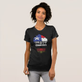 Texas Staat Herkunft Deutschland Flaggendeutscher  T-Shirt (Vorne ganz)