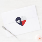 TEXAS-STAAT Herz-Aufkleber (Umschlag)