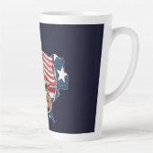 Texas Staat Kontur USA Pferd Milchtasse (Rechts)