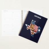 Texas Staat Kontur USA Pferd Planer (Anzeige)