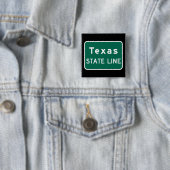 Texas Staat Line Road-Zeichen Button (Beispiel)