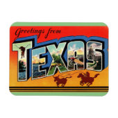 Texas Staat Magnet (Horizontal)