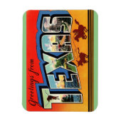 Texas Staat Magnet (Vertikal)