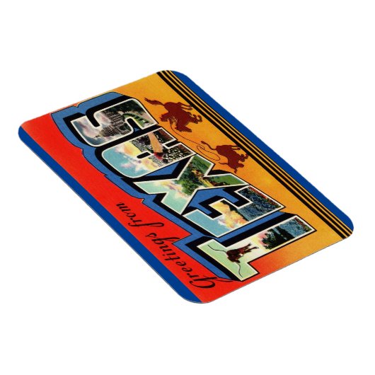 Texas Staat Magnet (Rechte Seite)