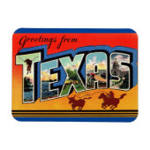 Texas Staat Magnet (Horizontal)