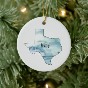 Texas Staat Malerei Illustration Ornament