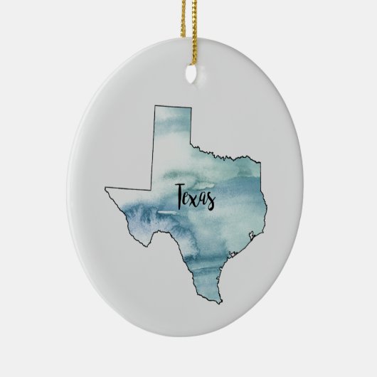 Texas Staat Malerei Illustration Ornament (Rechts)