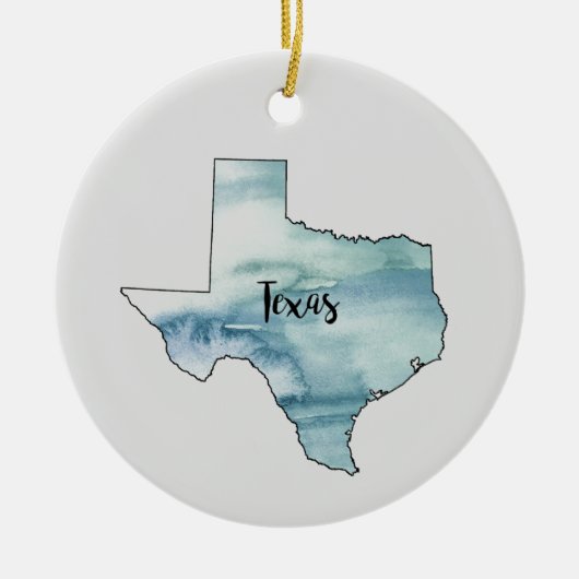 Texas Staat Malerei Illustration Ornament (Vorne)