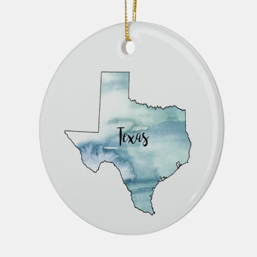 Texas Staat Malerei Illustration Ornament (Links)