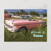 Texas Staat Postkarte (Vorderseite)