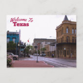 Texas Staat Postkarte (Vorderseite)
