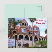 Texas Staat Postkarte (Vorne/Hinten)