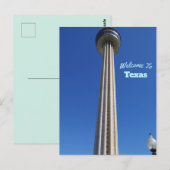 Texas Staat Postkarte (Vorne/Hinten)