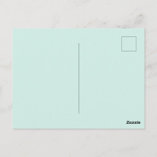 Texas Staat Postkarte (Rückseite)